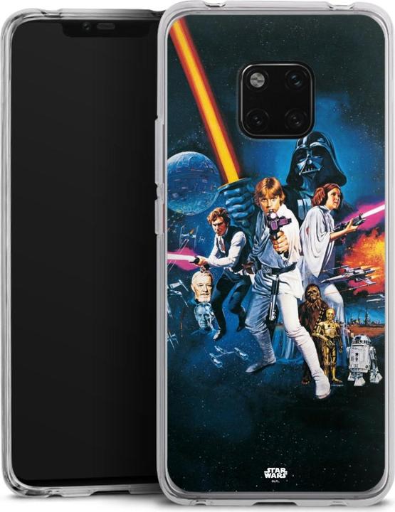 Produktbild DeinDesign Silikon Hülle für Huawei Mate 20 Pro Handyhülle Case Smartphone Schutzhülle Star Wars Episode IV (Huawei Mate 20 Pro)