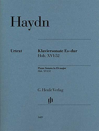 Actual product image Haydn, Joseph - Piano Sonata E flat major Hob. XVI:52 (French, English, Joseph Haydn, Georg Feder, 2020)