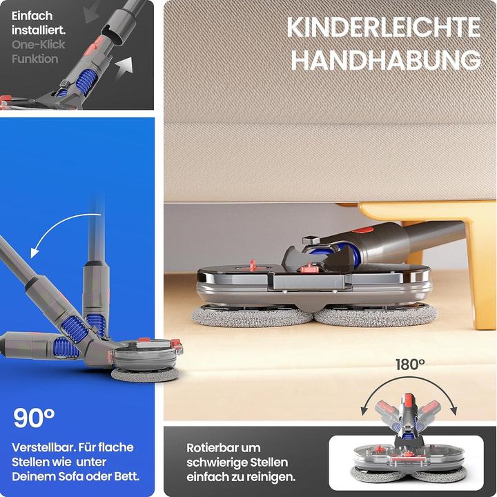 Actual product image Dripl Mop attachment