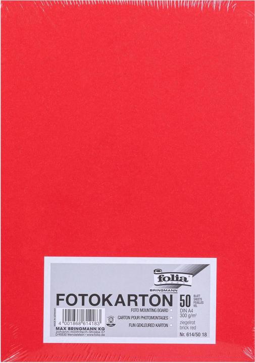 Produktbild Folia Fotokarton farbig Format A4 (300 g/m², 1 x)