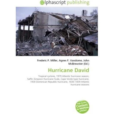 Hurricane David, Fachbücher von Agnes F. Vandome, Frederic P. Miller, John McBrewster
