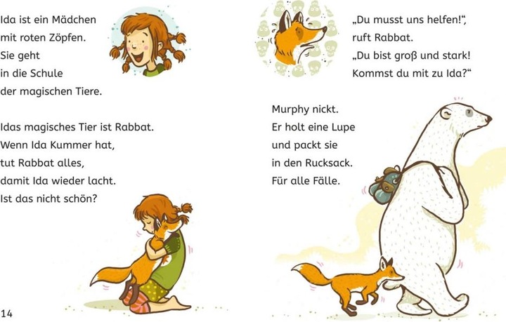 Immagine prodotto Die Schule der magischen Tiere ermittelt 1: Der grüne Glibber-Brief (Zum Lesenlernen) (Tedesco, Margit Auer, Nina Dulleck, 2020)