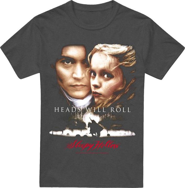 Actual product image Sleepy Hollow Unisex Adult Heads Will Roll T-Shirt (M)