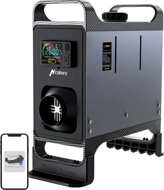 Produktbild Hcalory Parking heater HC-A02, 8 kW, Diesel, Bluetooth (gray) (8000 W)