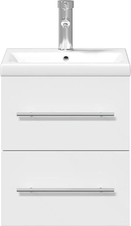 Produktbild vidaXL Waschbeckenunterschrank mit Einbaubecken