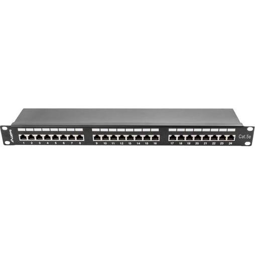 Thumbnail - Lanberg PPS5-1024-B Patch Panel 1U, Server Zubehör, Schwarz
