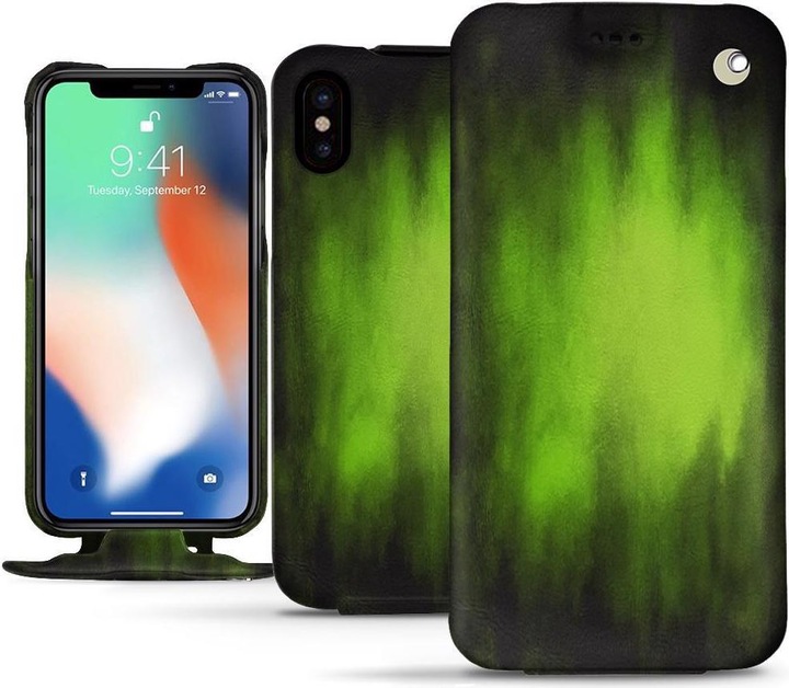 Noreve Lederschutzhülle vertikal (Apple iPhone XS Max)