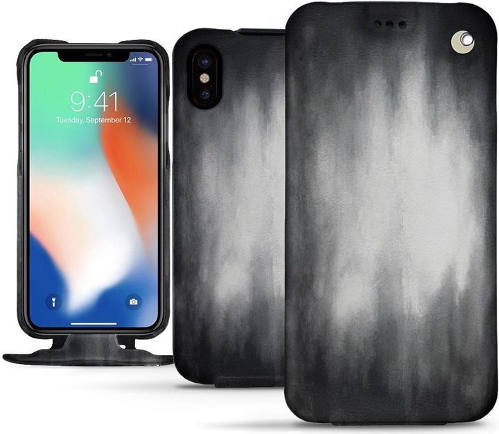 Actual product image Noreve Leather cover vertical (Apple iPhone XS Max)