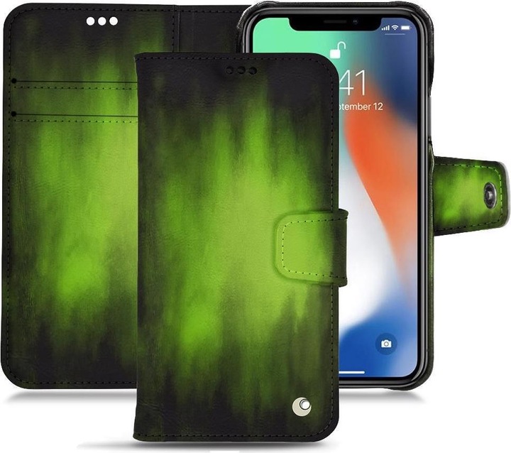 Produktbild Noreve Lederschutzhülle Wallet (Apple iPhone XS Max)
