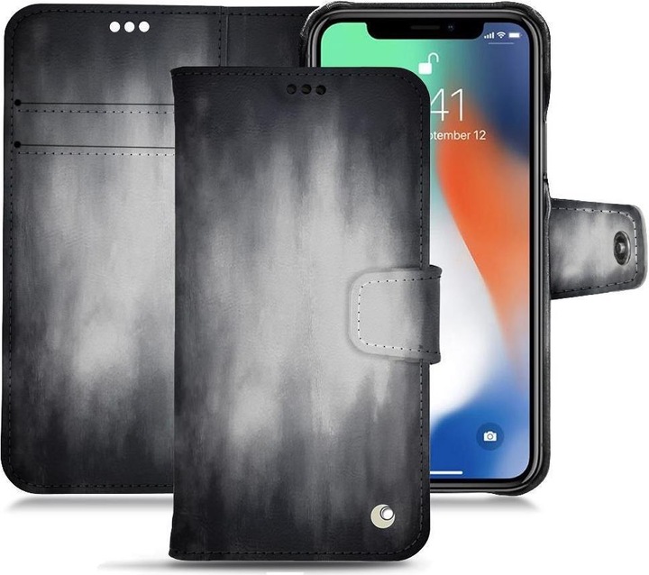 Produktbild Noreve Lederschutzhülle Wallet (Apple iPhone XS Max)