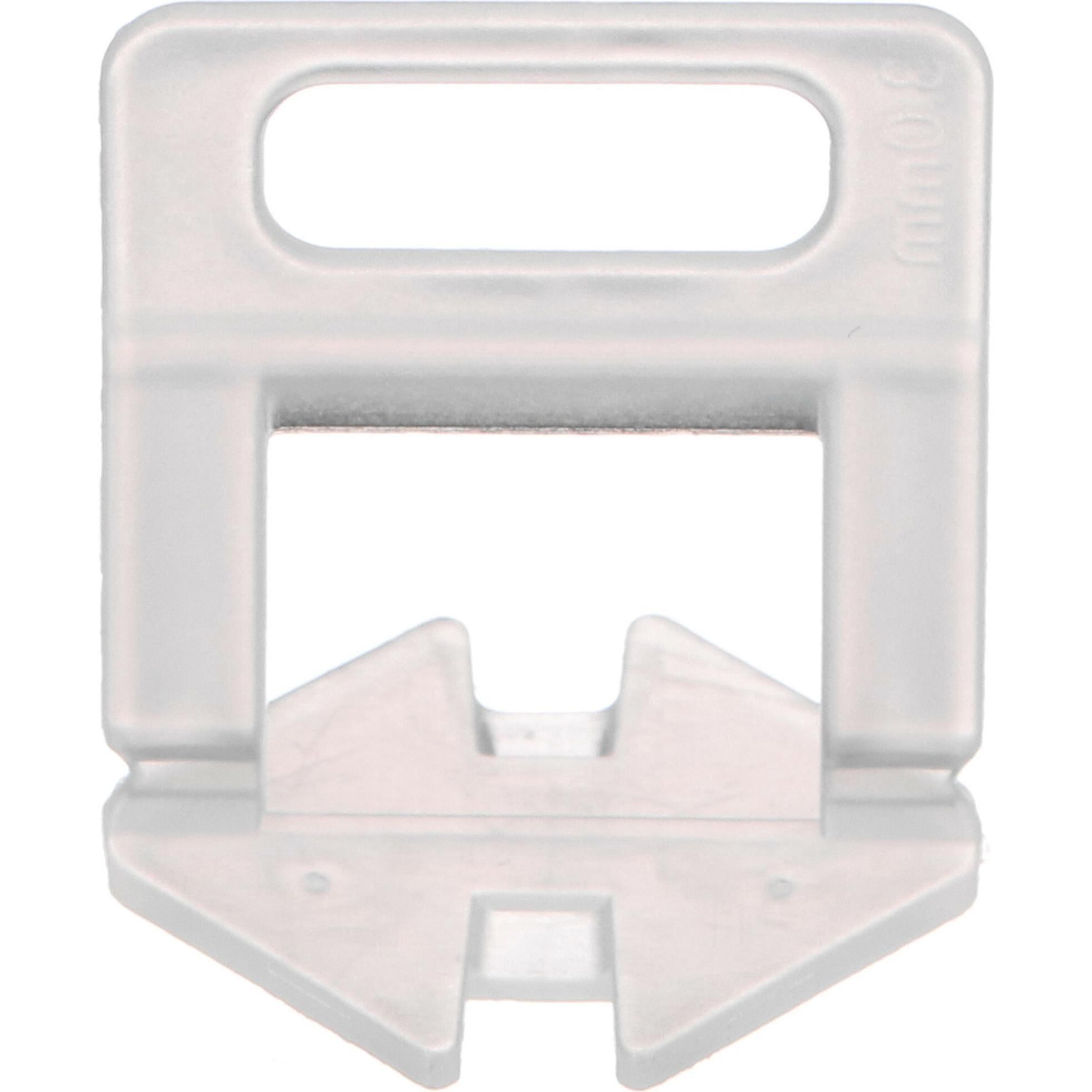 Sixtol, Zubehör Verlegematerial, Nivellierklemmen-Set LEVEL SYSTEM T-HOLD 3mm, 200 Stück