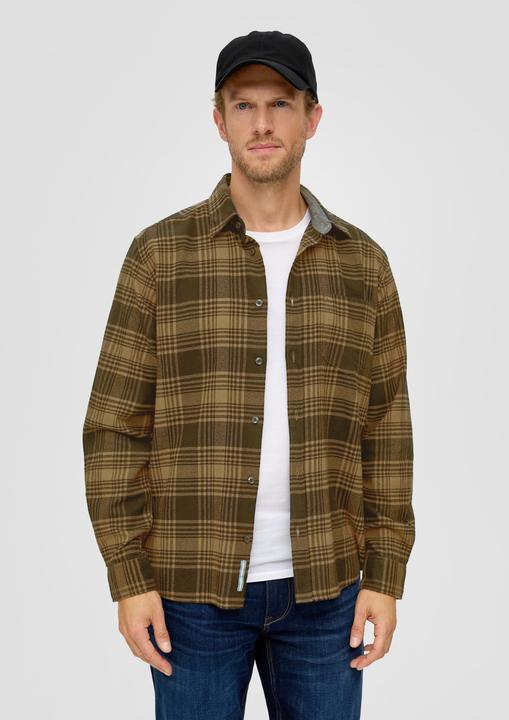 Actual product image S.Oliver Hemd Regular: Karohemd aus Baumwollstretch (M)