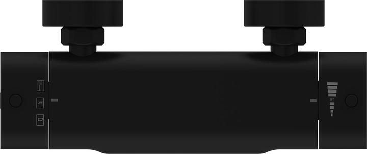 Actual product image Eisl Bathroom bath mixer CARNEO bath mixer black matt waterfall spout 1330090B