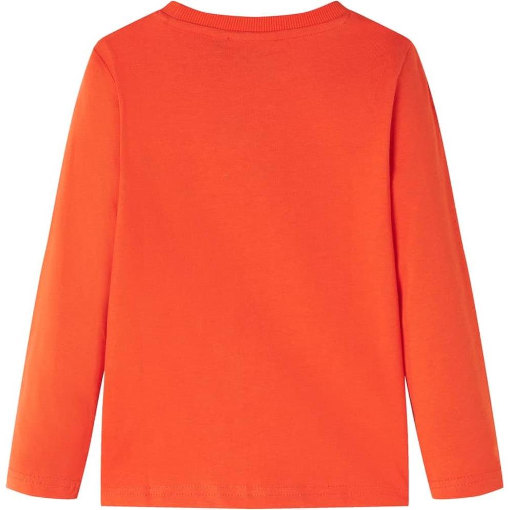 Thumbnail - VidaXL, Jungen, Shirt, Kinder-Langarmshirt Hellorange 104,Material: 100, Orange, (104)