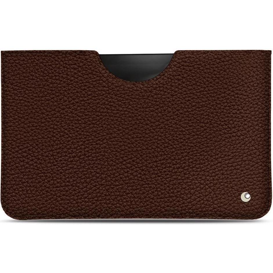 Noreve Lederschutzhülle (Galaxy Tab S4 10.5 (2018)), Tablet Hülle, Braun