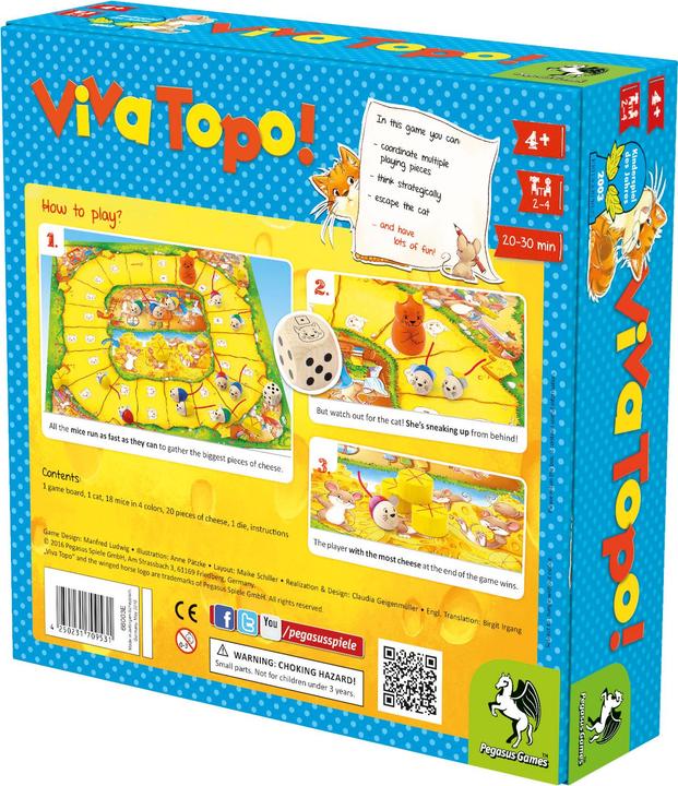 Produktbild Pegasus 66003E - Viva Topo English Edition GB (Englisch)