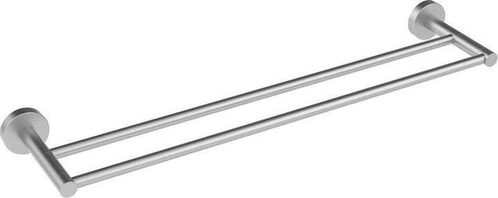 Allibert Handdoekhouder 2 stangen 60 cm geborsteld chroom