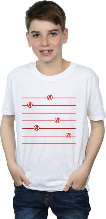 Produktbild Jungen Avengers Endgame Logo Stripes TShirt (140, 146)