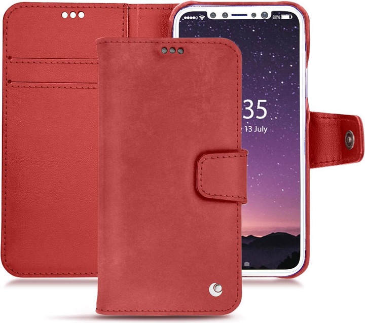 Actual product image Noreve Leather case wallet (Apple iPhone XS)