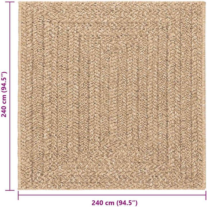 Produktbild vidaXL Teppich (240 x 240 cm)