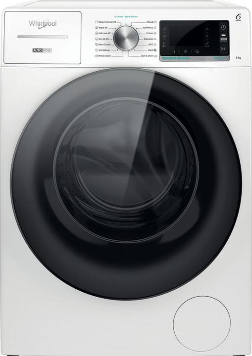 Actual product image Whirlpool PRALKA W7X W845WB EE Supreme Silence (8 kg, Left)