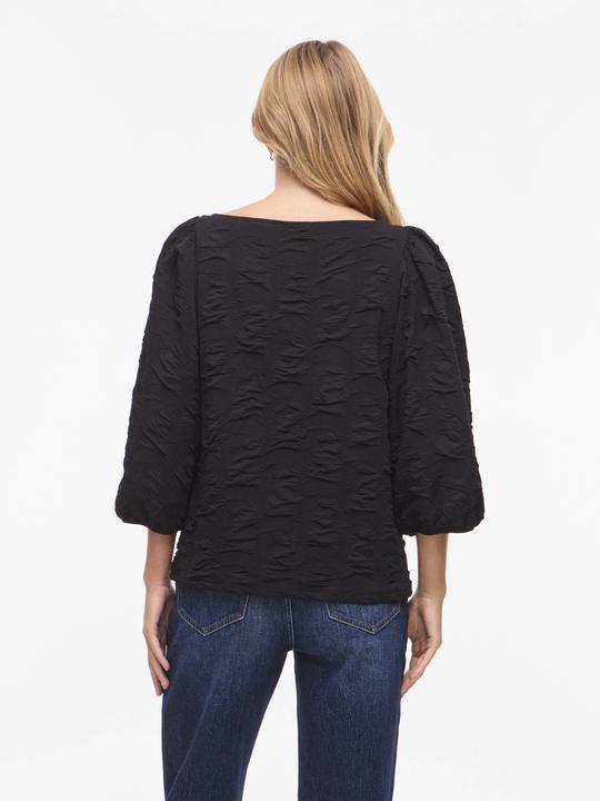 Immagine prodotto Vila VIDEVERA U-Boot Ausschnitt Oberteil mit 3/4-Ärmeln (M)