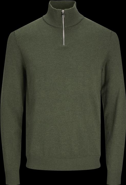 Produktbild Jack & Jones Einfarbig Strickpullover mit Halber Reissverschluss Strickpullover mit Halber Reissverschluss (S)