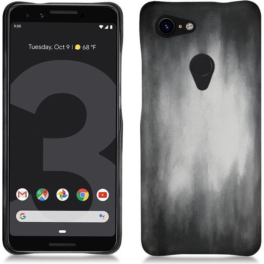 Noreve Lederschutzhülle (Google Pixel 3 XL), Smartphone Hülle, Grau
