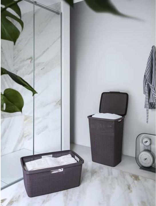 Productafbeelding Curver Wasmand JUTE 58L Donkergrijs (58 l)