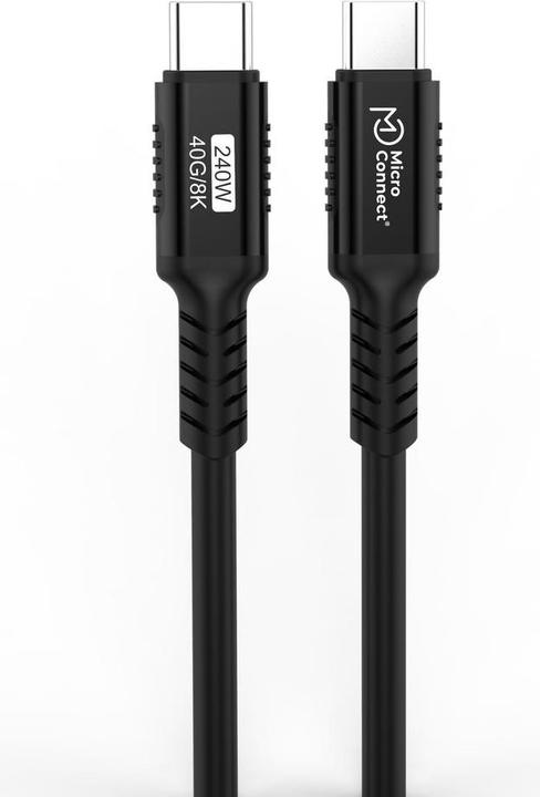 Produktbild MicroConnect USB-C to USB-C cable Premium (1.50 m, 240 W)