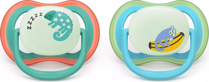 Image du produit Philips Avent Pacifier SCF376/28 ultra air nuit (2x, 6 - 18 Mois)