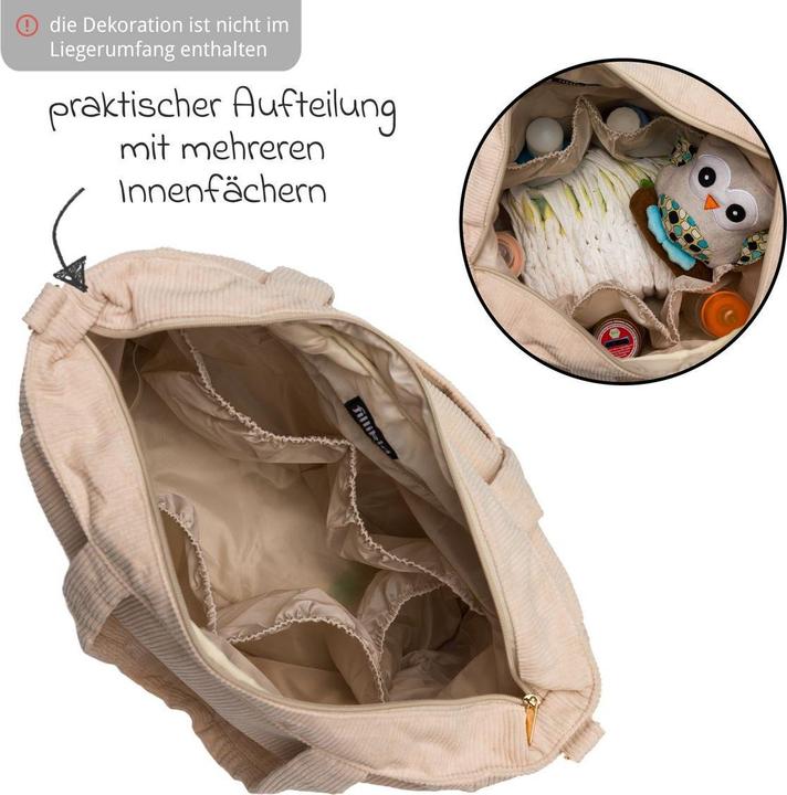 Produktbild Fillikid Wickeltasche Cord