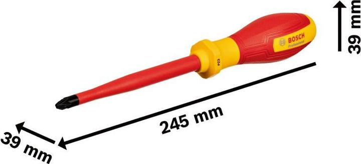 Produktbild Bosch Professional VDE Schraubendreher (Pozidriv-Kreuzschlitz (PZ))