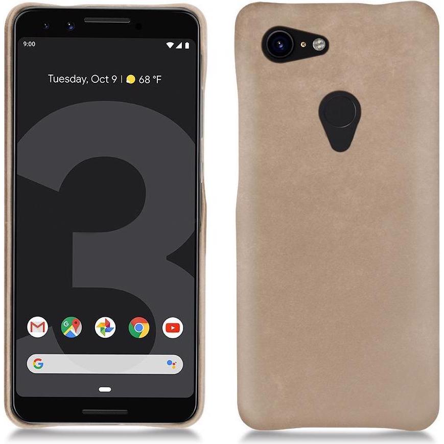 Noreve Lederschutzhülle (Google Pixel 3), Smartphone Hülle, Beige
