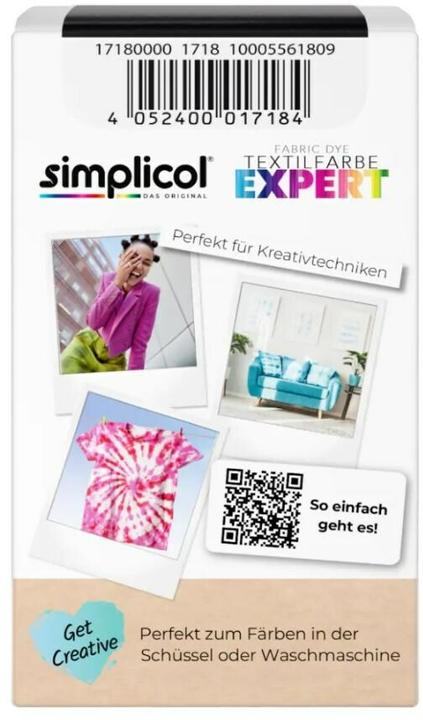 Produktbild Simplicol Textilfarbe expert (Mitternacht-Schwarz, 150 ml)