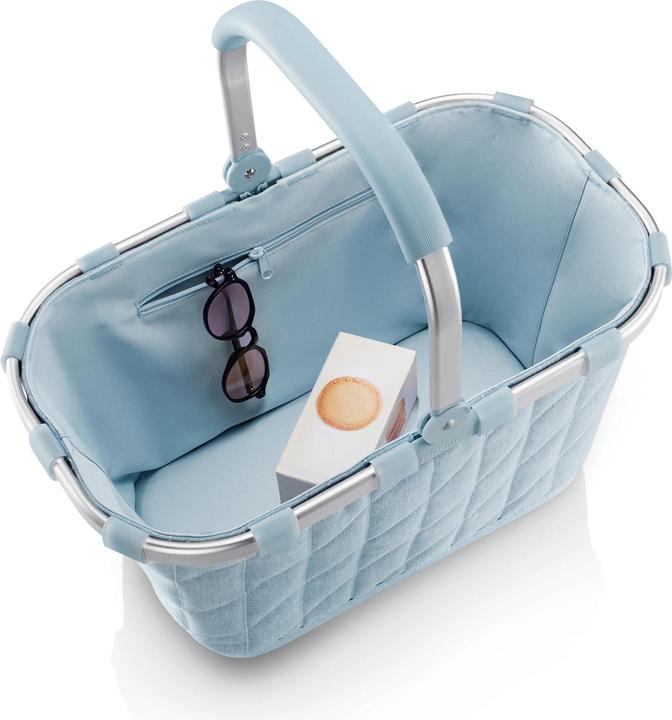 Actual product image reisenthel Einkaufskorb Carrybag Rhombus Denim