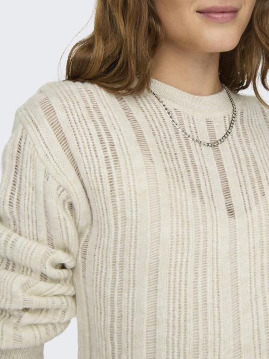 Produktbild JdY Normal geschnitten Rundhals Pullover Strickpullover (3XL)