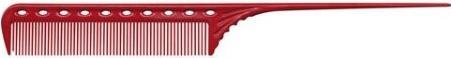 Actual product image Haaro Y.S. Handle comb No. 101 red