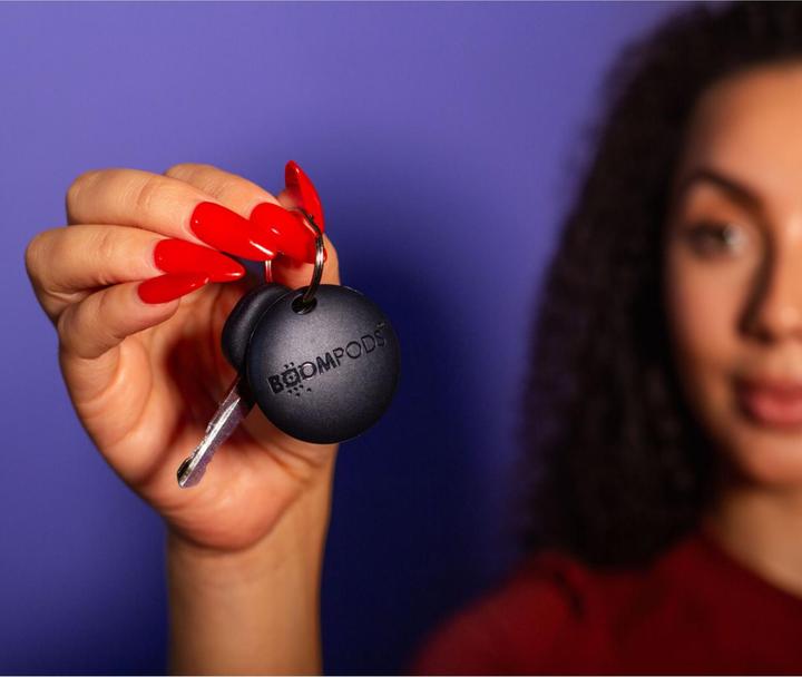 Actual product image Boompods Boomtag black (Mac OS, iOS)