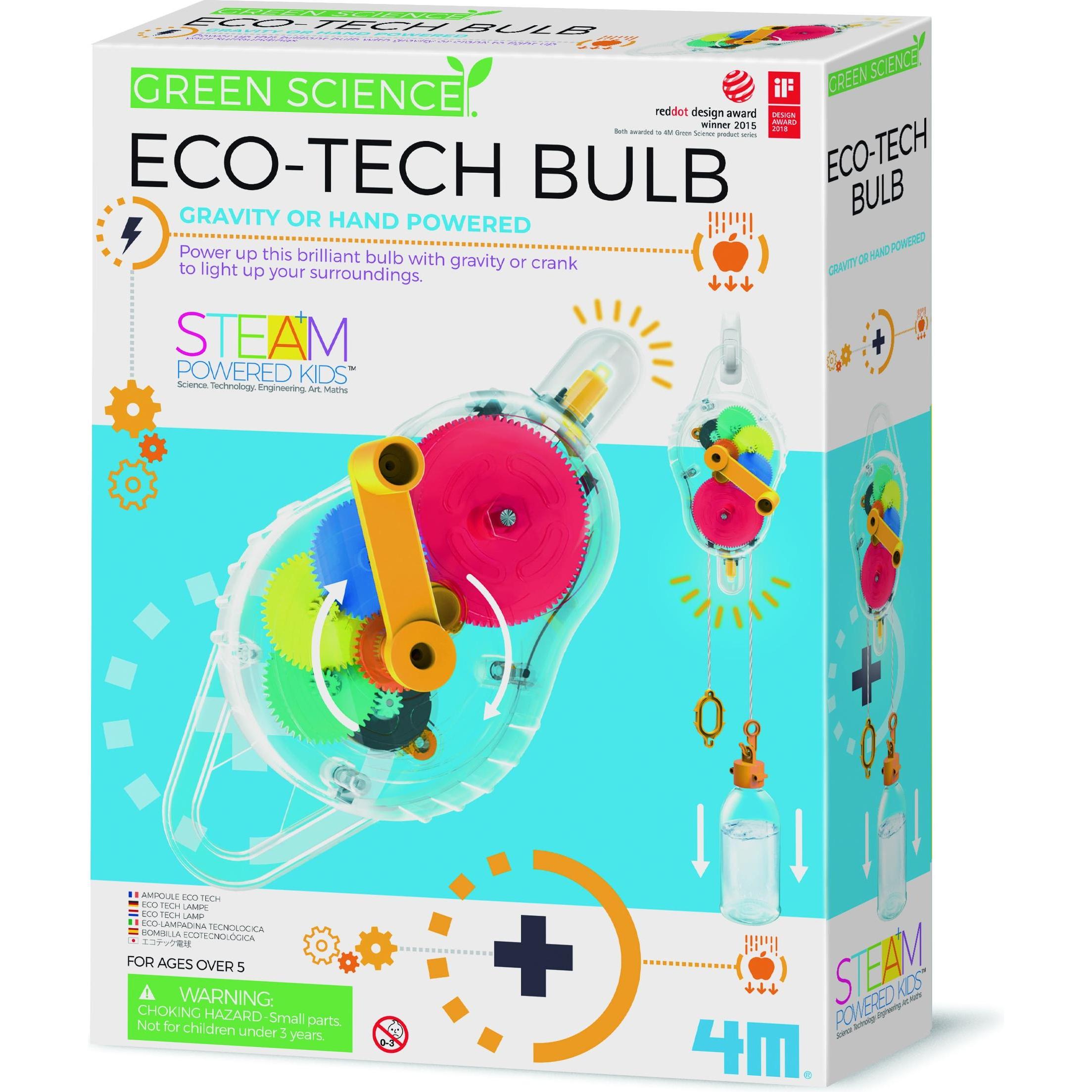 4M DAM Kidzla GREEN SCIENCE/Hybrid Solar Engineering: ECO-TECH BULB, gedetailleerde instructies inbegr