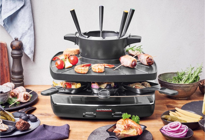 Produktbild Gastroback Raclette-Fondue-Set
