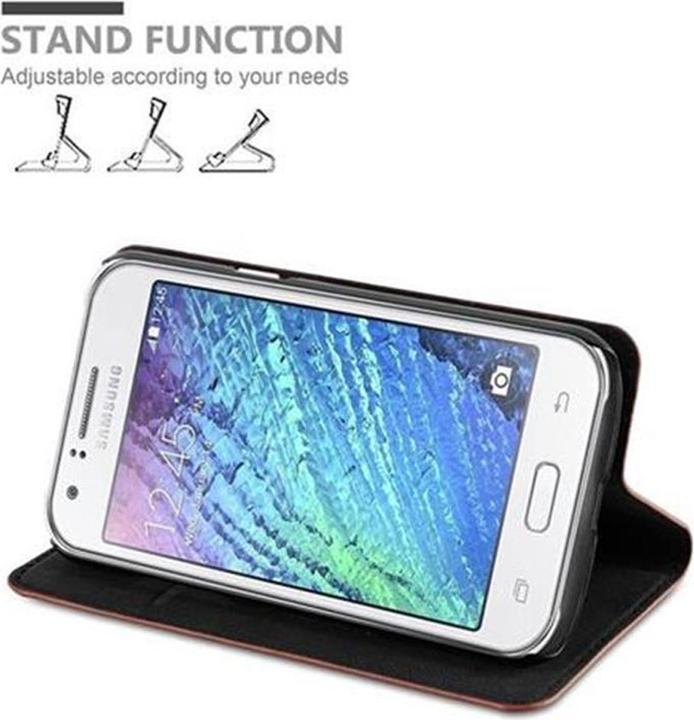 Productafbeelding Cadorabo Boek Onzichtbare Magneethoes (Samsung Galaxy J1)