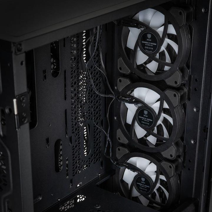 Produktbild Kolink Unity Lateral ARGB Midi-Tower - schwarz (ATX, E-ATX, mATX, Mini-ITX)