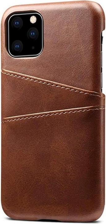 Produktbild Screenguard Apple iPhone 11 Pro CardCaddy Leder Backcase mit Kartenfächern (Apple iPhone 11 Pro)