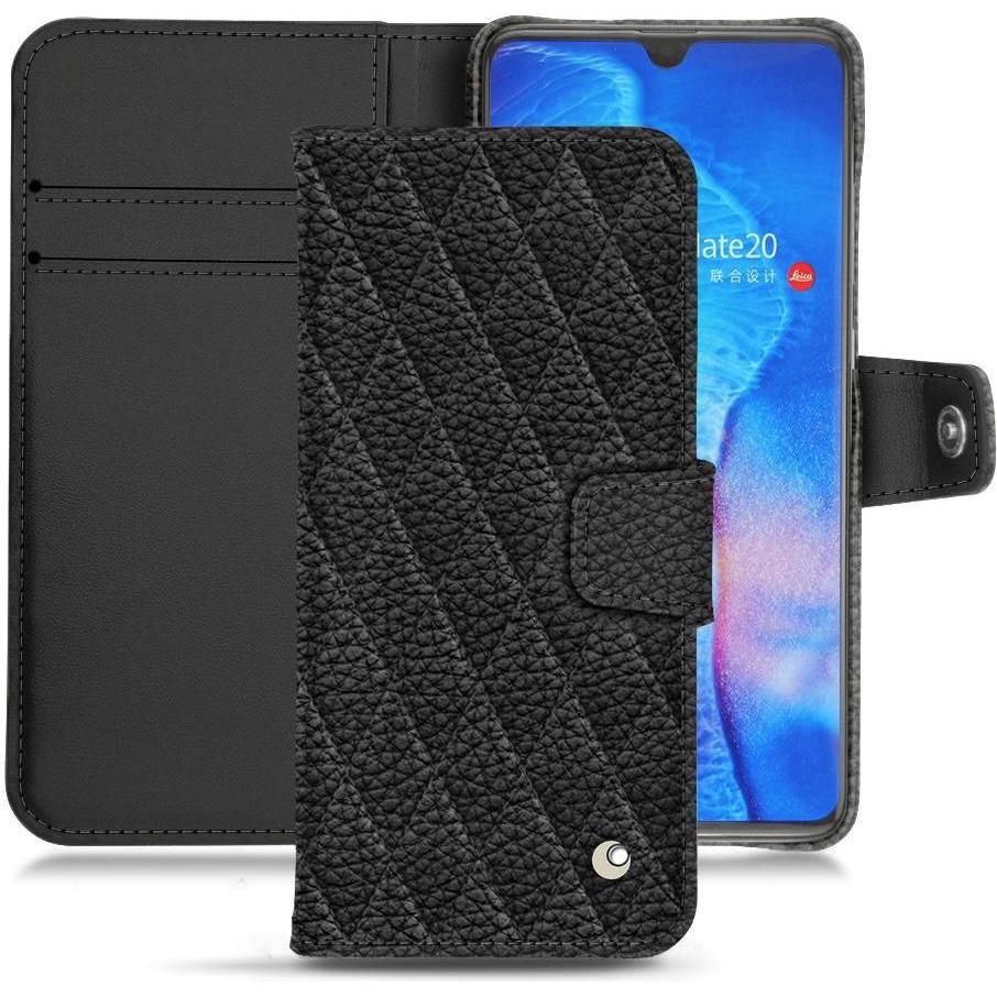 Thumbnail - Noreve Lederschutzhülle Wallet (Huawei Mate 20), Smartphone Hülle, Schwarz