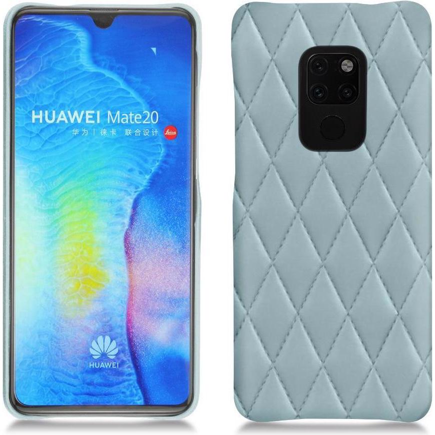 Noreve Lederschutzhülle (Huawei Mate 20), Smartphone Hülle, Blau