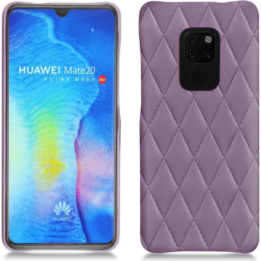 Noreve Lederschutzhülle (Huawei Mate 20), Smartphone Hülle, Violett