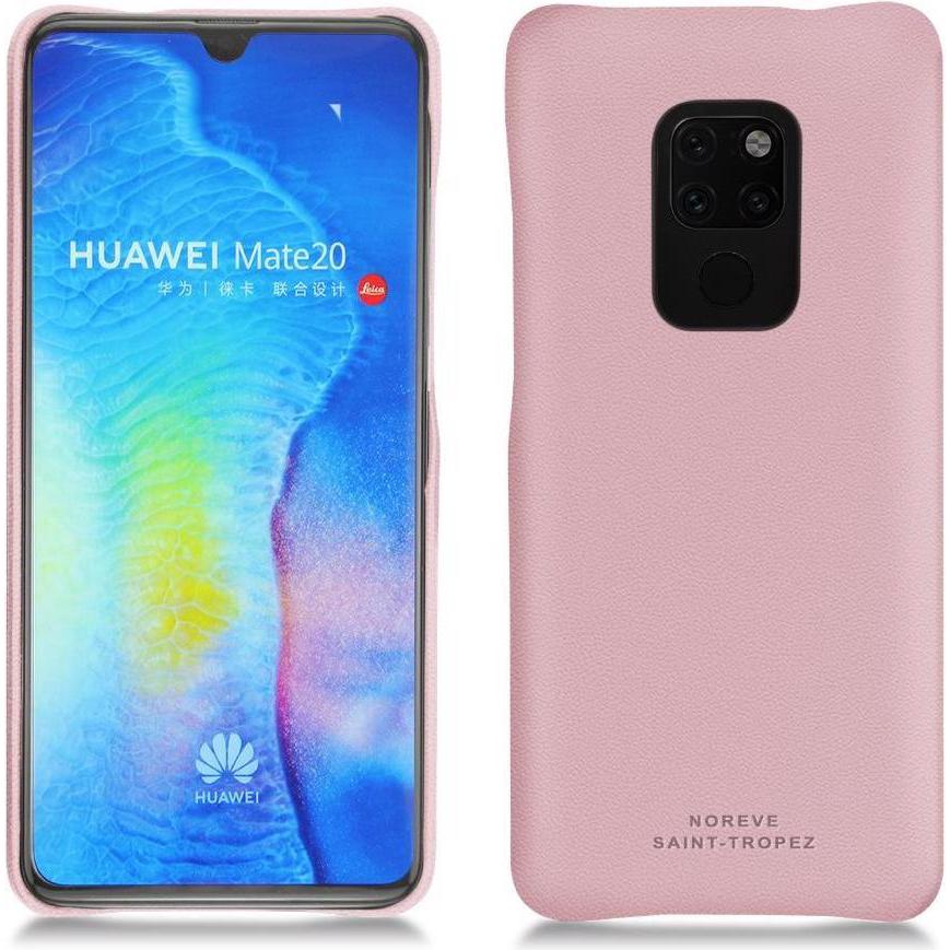 Noreve Lederschutzhülle (Huawei Mate 20), Smartphone Hülle, Rosa