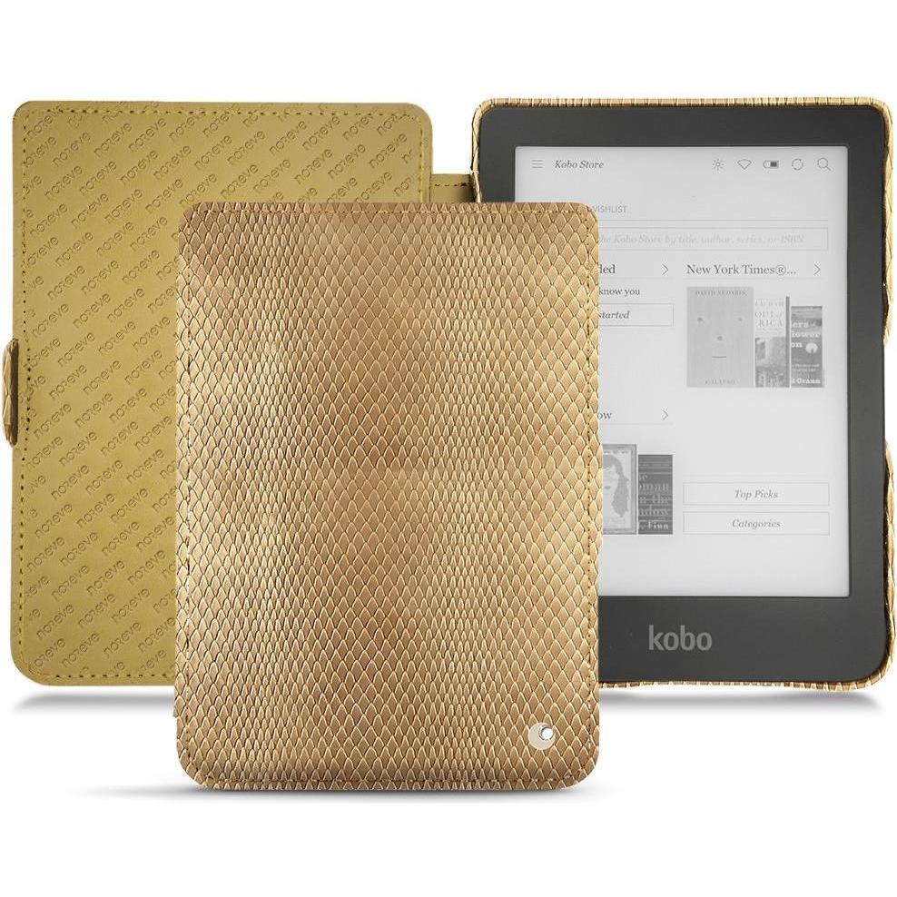 Noreve Lederschutzhülle horizontal (Clara HD), Tablet Hülle, Beige
