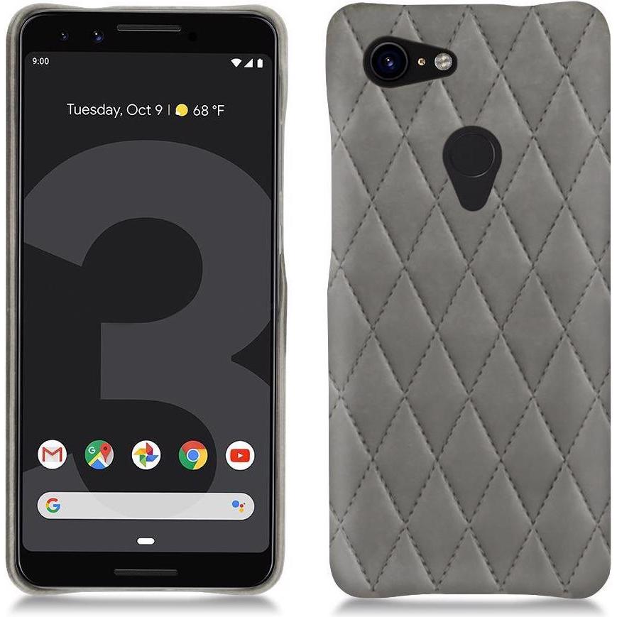 Noreve Lederschutzhülle (Google Pixel 3), Smartphone Hülle, Grau